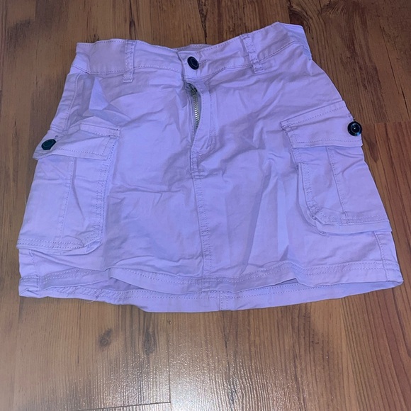 Lilac Purple Cargo Style Skirt Small - Picture 1 of 6